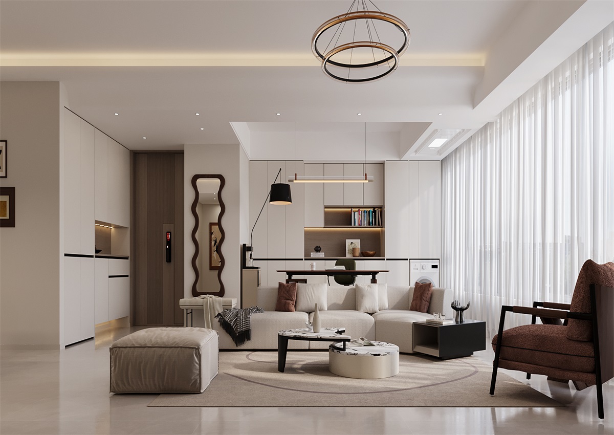 中海尚學府135㎡ | 為什么都喜歡奶油風？看完她家我知道了