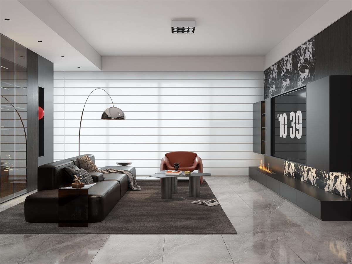 萬(wàn)科錦曜 | 暗黑美學(xué)天花板！他家129㎡意式風(fēng)太驚艷了！