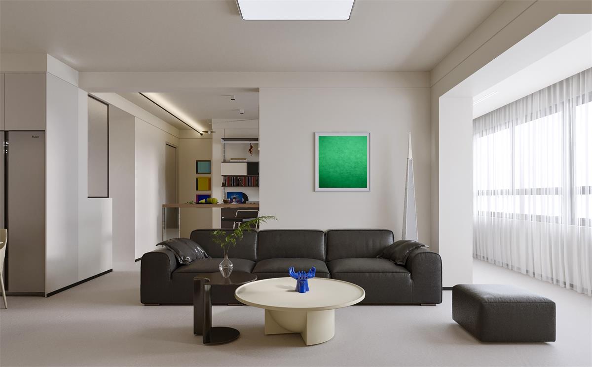 金地自在城 | 零零后獨(dú)居109㎡極簡(jiǎn)家，全開(kāi)放設(shè)計(jì)驚艷到我了！換你也上癮~