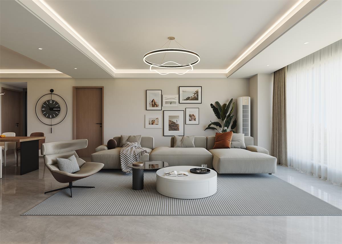 中海華樾 | 萬(wàn)萬(wàn)沒(méi)想到！這個(gè)130㎡簡(jiǎn)約風(fēng)的家，讓幸福感飆升！