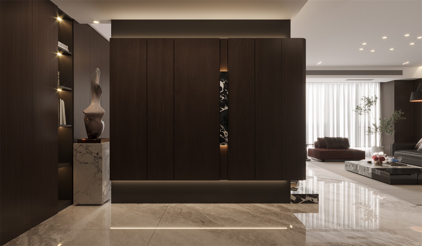 中海海樾133㎡ | 意式極簡風又殺回來了！這高級感我真拒絕不了~