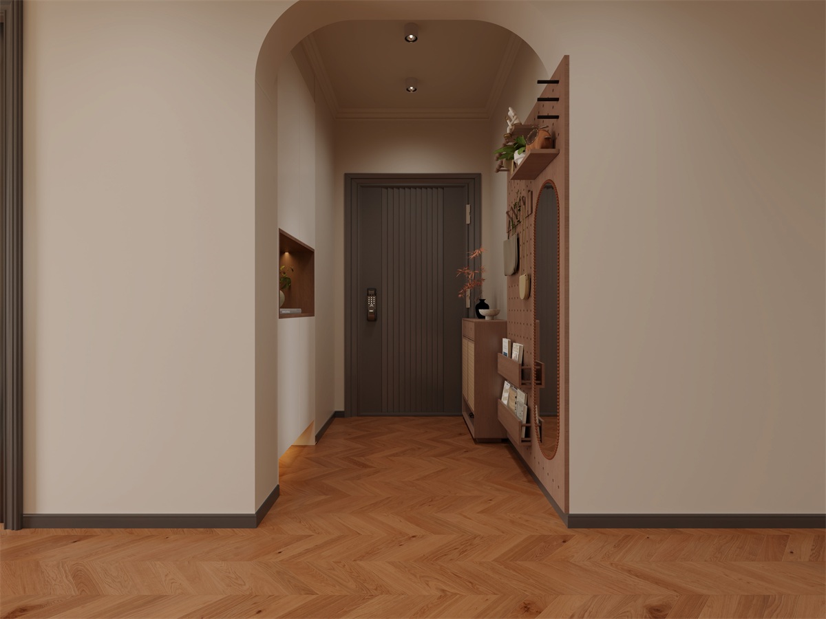 閱海萬家110㎡ | 奇葩戶型爆改中古風(fēng)治愈美家！推門第一眼就驚艷！