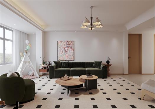 湖畔嘉苑 | 139㎡輕復(fù)古之家，不盲目跟風(fēng)，做生活的主角