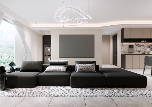 民生北府143㎡ | 年輕夫妻的自然主義婚房！一屋兩人，三餐四季，開啟幸福序章~