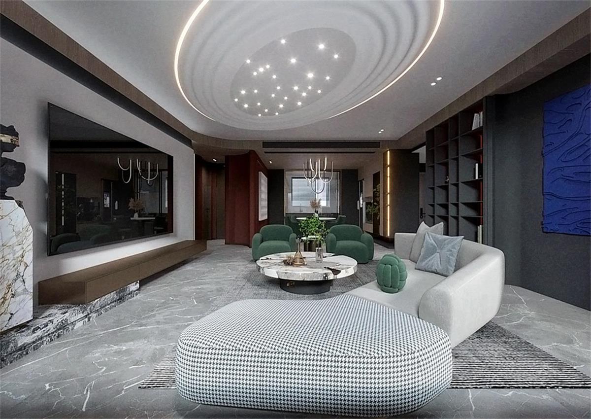 中海九樾143㎡ | 你不敢嘗試的暗黑系混搭風(fēng)，到底有多炫酷？！