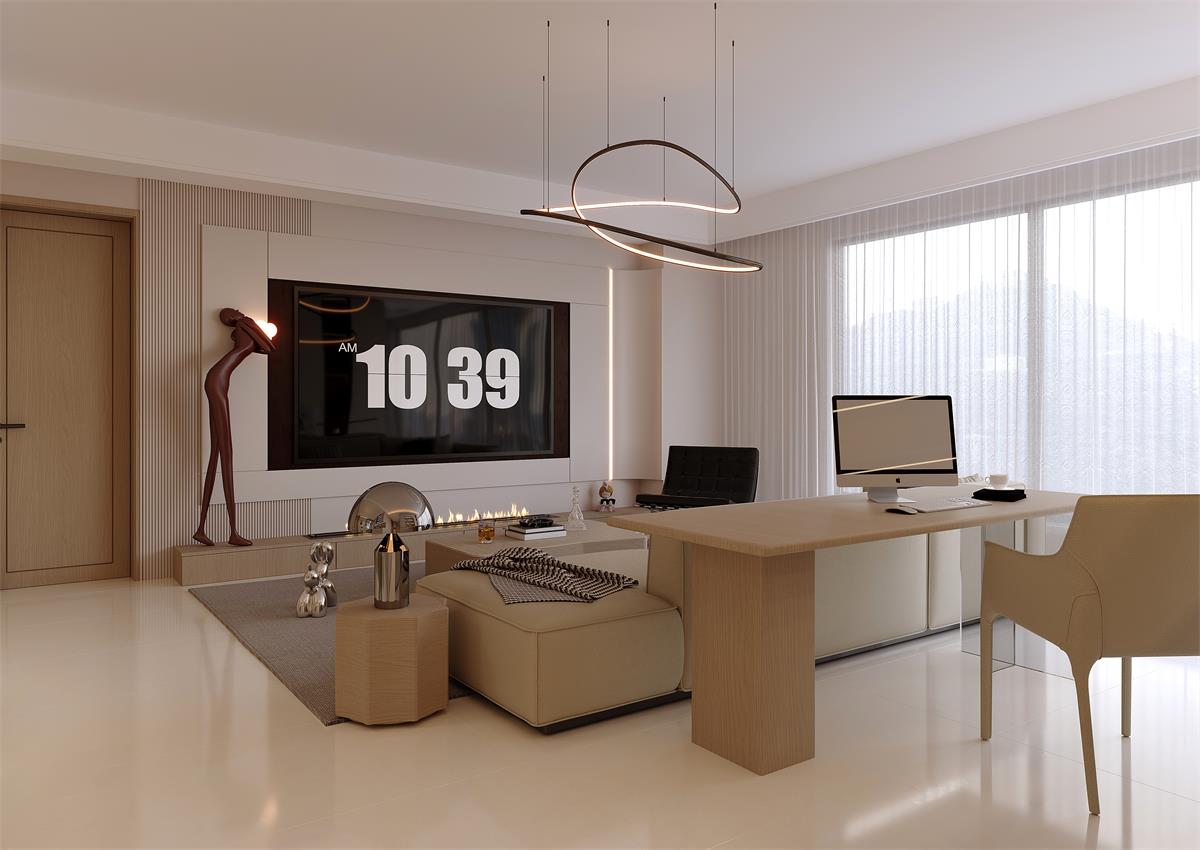 民生北府143㎡ | 奶白+原木打造的極簡主義家，不是豪宅但很好宅~