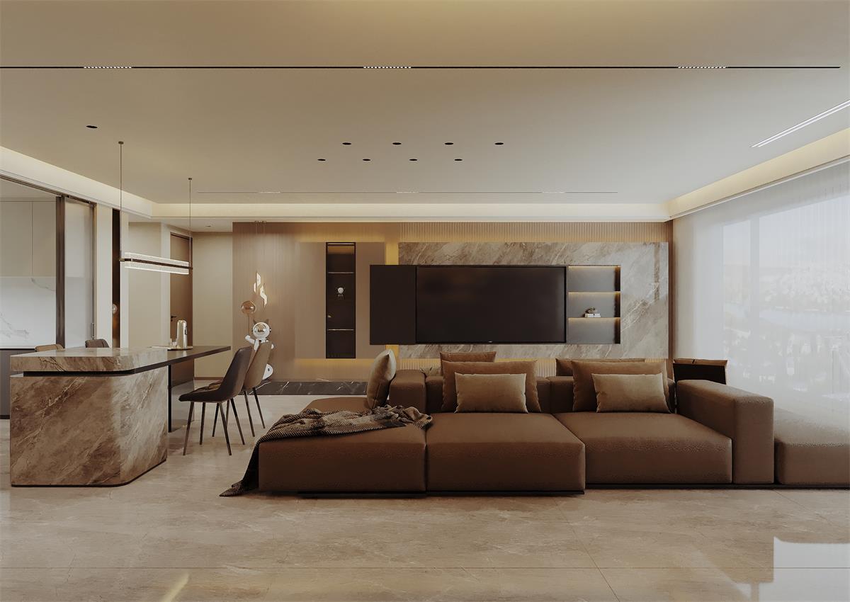 中恒央御143㎡ | 朋友說：品味不錯(cuò)哦！你家意式輕奢風(fēng)顯貴又好看