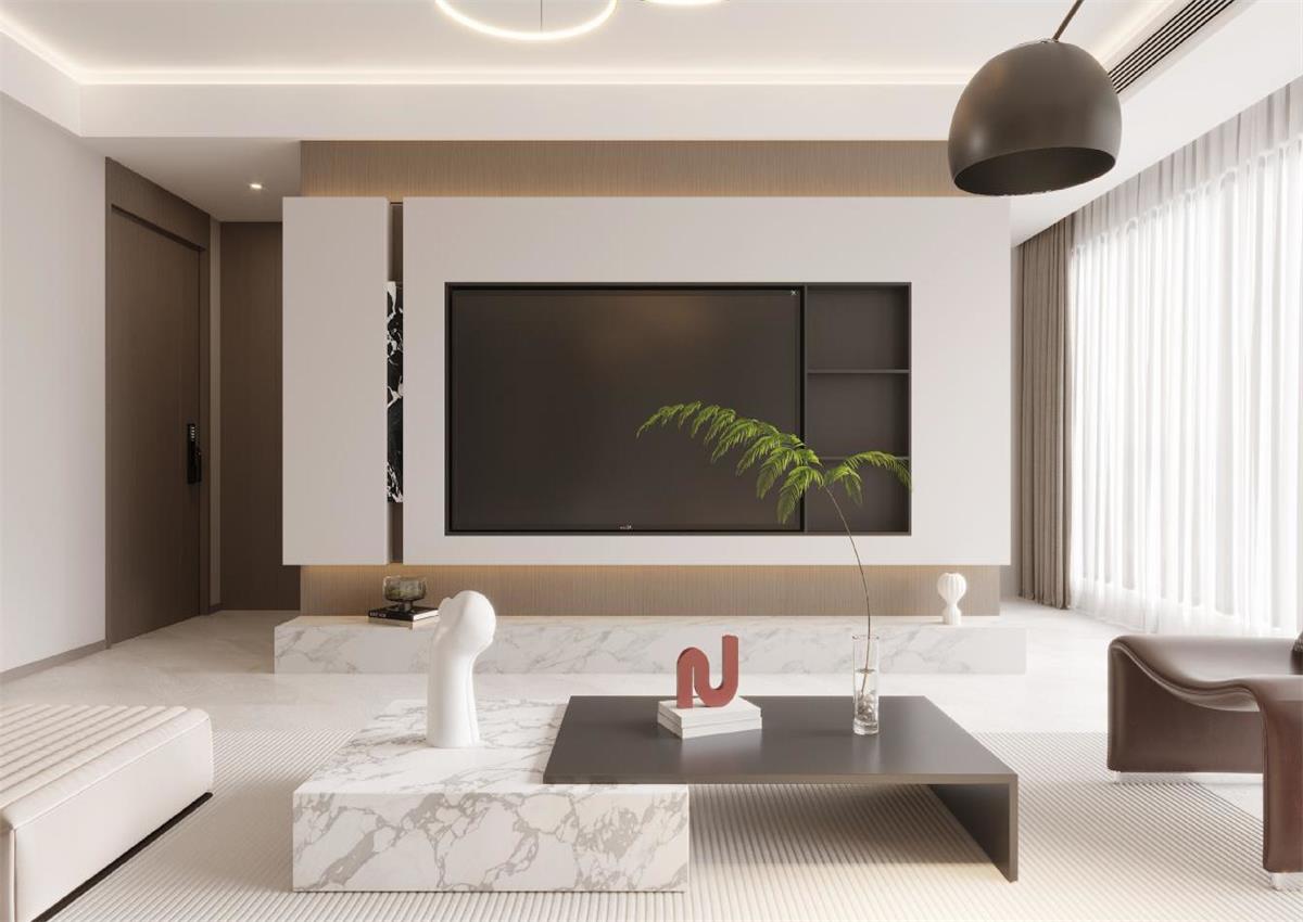 萬科錦曜143㎡ | 中性色調(diào)的自然風之家，慢生活的氛圍徹底治愈我了！