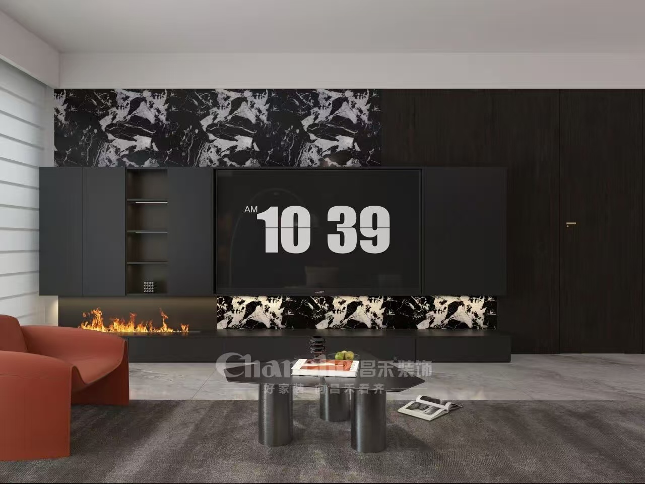 萬科錦曜129㎡ | 當(dāng)初全家都反對(duì)的黑色系極簡(jiǎn)風(fēng)，幸好我堅(jiān)持到底！