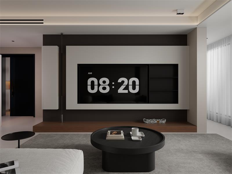 北郡府136㎡ | 不跟風(fēng)、不網(wǎng)紅，這個(gè)高智感的意式極簡(jiǎn)家，百看不厭！