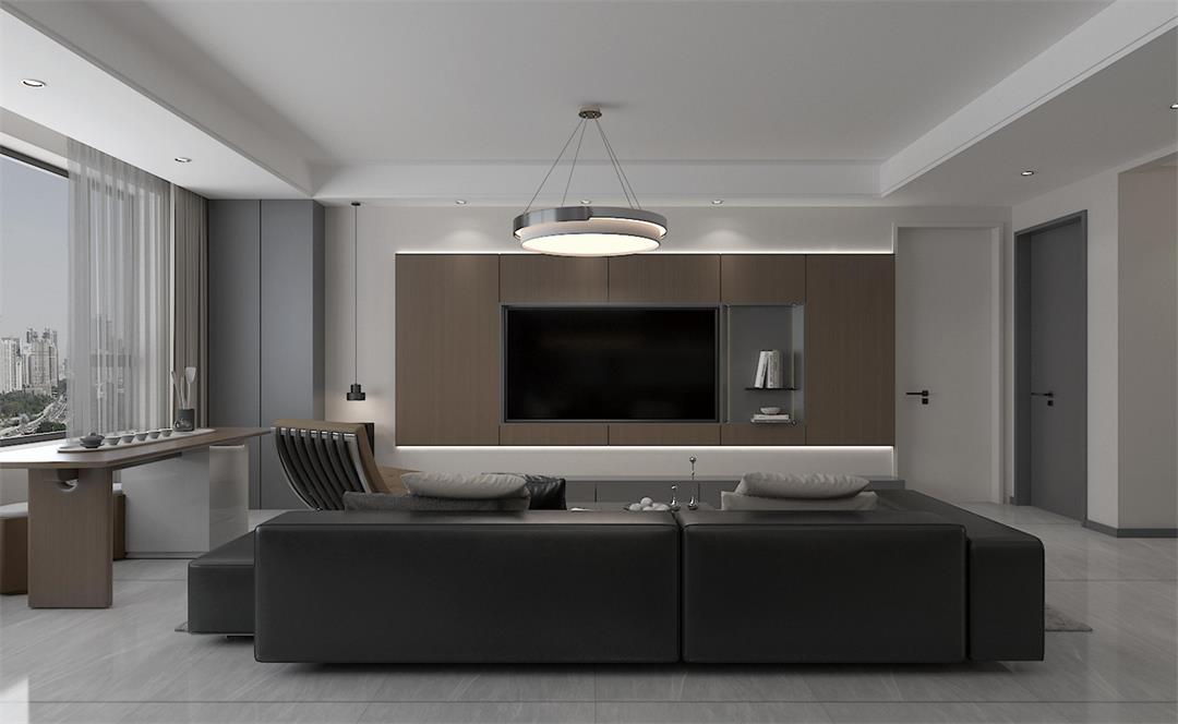 閱麓和院128㎡ | 極簡黑白灰的家，高級卻不高冷！