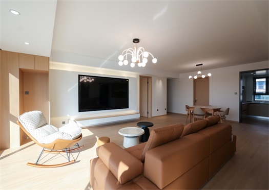 實景首發(fā) | 星耀閱海143㎡完工！原木風(fēng)的含金量誰懂！溫柔又治愈~