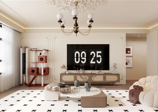 盛世西城130㎡ | 住進(jìn)這個(gè)中古奶油風(fēng)的家，推門那一刻幸福感爆棚！